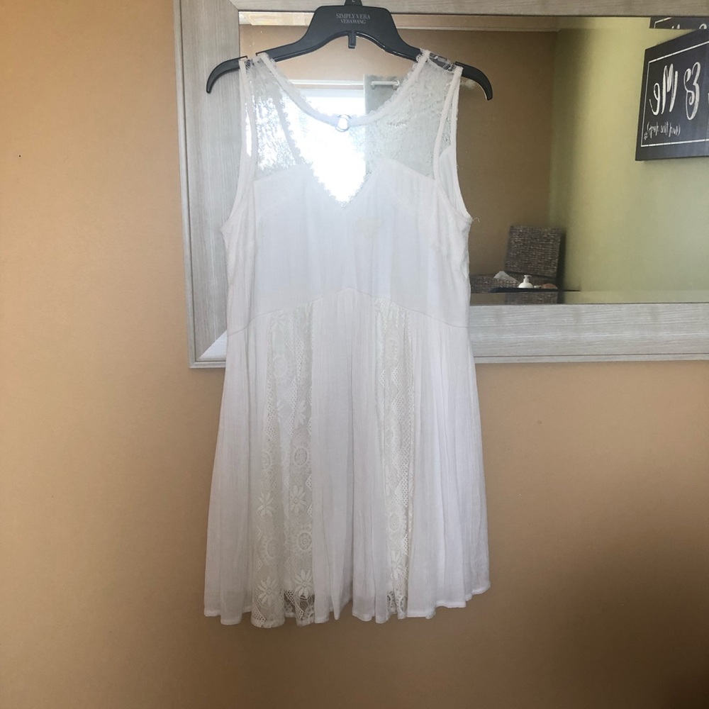 White O-Ring Dress!